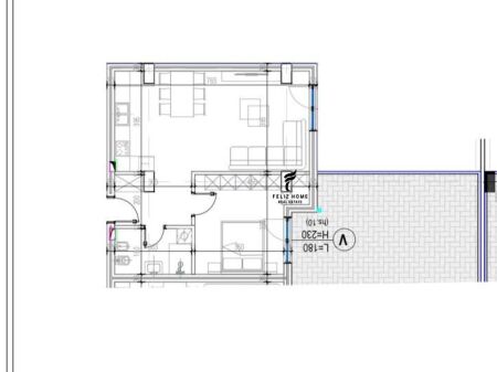 IN VENDITA APPARTAMENTO 1+1 KODRA E DIELLIT 2 159.200 EURO FH-79172