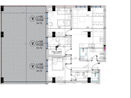 IN VENDITA APPARTAMENTO 3+1+2 KODRA E DIELLIT 2 276.800 EURO FH-79163