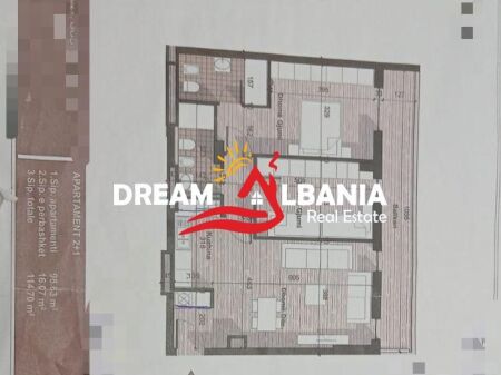 Shitet apartament 2+1 tek Univers City, Tirane (ID 41212259) f