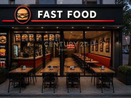 ATTIVITÀ IN VENDITA – FAST FOOD & PIZZERIA 🔥 sul lato della strada vicino alla rotonda!!