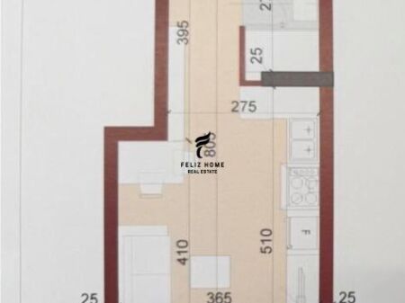 SHITET GARSIONERE 38.3 M2 KINOSTUDIO 83.000 EURO FH-79685