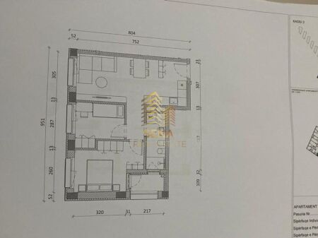 Shitet, Okazion Apartament 2+1+Blk, Ali Demi- Rezidenca Kadiu, 116.300 Euro