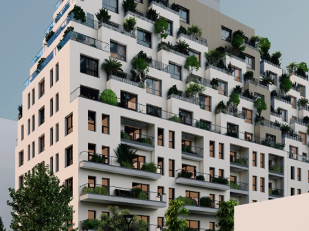 SHITET APARTAMENT 1+1,Kompleksi SOL  ,Ministria Jashtme