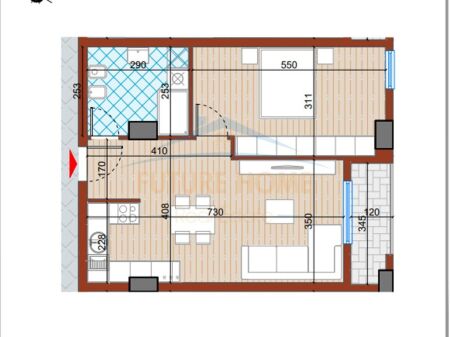 In vendita, Appartamento 1+1, Complesso UrbanVista Tirana, Don Bosko