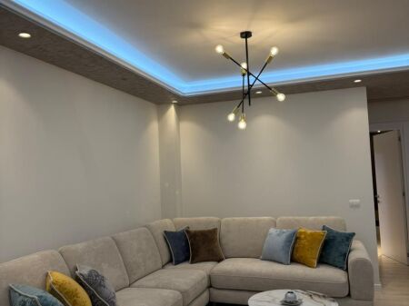 🏢Ish Sheshi Shqiponja,Kompleksi Akses jepet me qera apartament 2+1+2,i mobiluar 80,000Leke