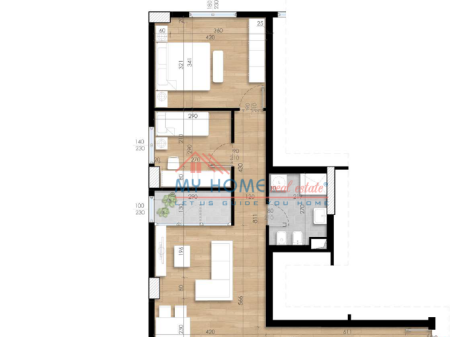 Apartament 2+1 ne Shitje te Garden Residence Turdiu ne Tirane