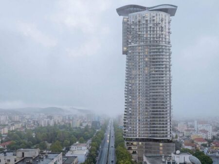 The 44 Tower – Vicino al Merlo - Appartamento 1+1 in Vendita  ✨