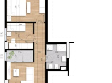 Sale | Apartament 2 + 1 | Fusha Aviacionit | 155700 €