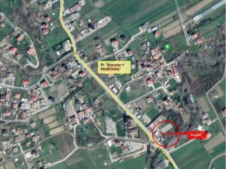 Truall 3800 m2, ndertese 46.7 m2, Kruje
