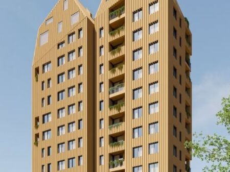 ✨ APARTMENT 1+1 FOR SALE IN FORTUZI TOWER, CENTER OF TIRANA 🌆