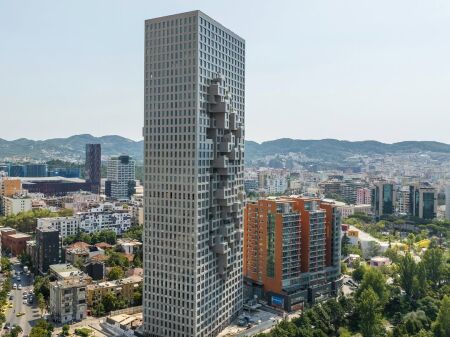 Downtown one Shitet apartament 2+1+2 ultra luxury kati 24