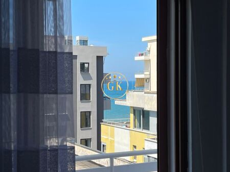  APARTMENT 2+1+2 FOR SALE WITH BALCONY AND SEA VIEW – NEAR PASTRY SHOP PELIKANI, DURRËS BEACH