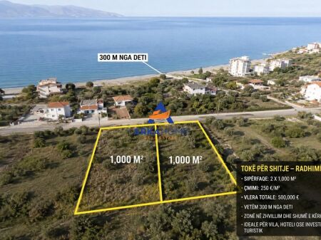 SHITEN TOKA NGA 1.000 M2 "RADHIME" 250000 EURO SECILA