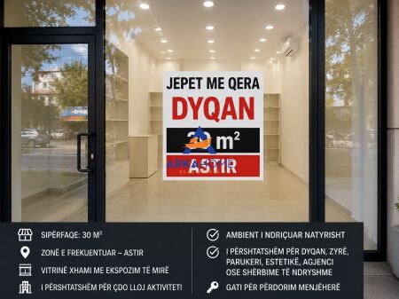 SHOP FOR RENT "OPPOSITE LOFT BAR, ASTIR" 340 EURO