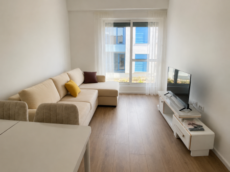 Apartament 1+1 me Qira |  55 m² | rezidenca oxa | Vend Parkimi + Depo