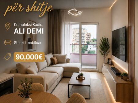 EKSKLUZIVE – SHITET APARTAMENT 1+1 NË KADIU, ALI DEM