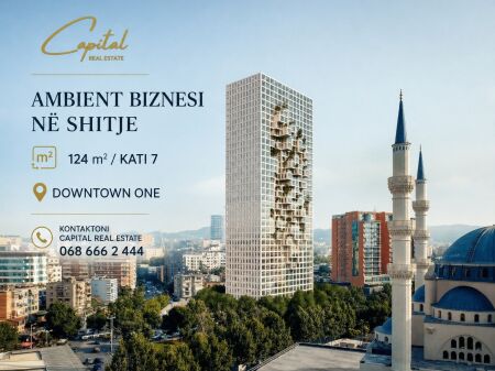 SHITET AMBIENT BIZNESI 124 M2 DOWNTOWN 640.000 EURO