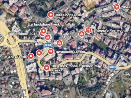 Apartment 2+1 for sale near Fresku Restaurant, Tirana (ID 41212273)