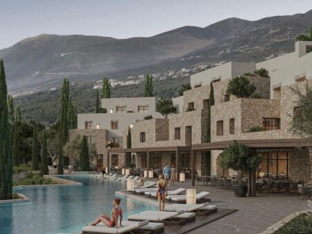 🏝️✨ Apartment 2+1+2 for sale in Splendor Living – Dhërmi 🌊