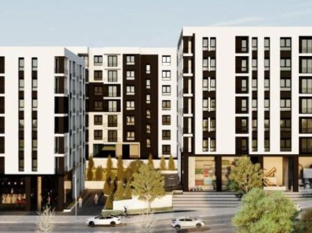 Shitet apartament 1+1 Belfiore 2 Residence, Paskuqan