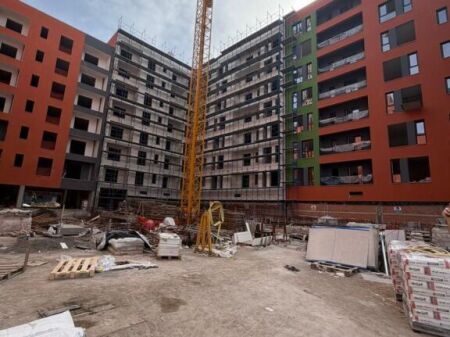 Paskuqan Shitet apartament 2+1 ne faze perfundimtare ( Foto renderi )