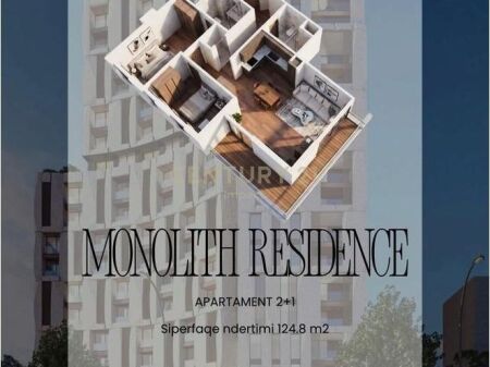 Apartment 2+1+2 For Sale on Bardhyl Street, Monolith Residence!