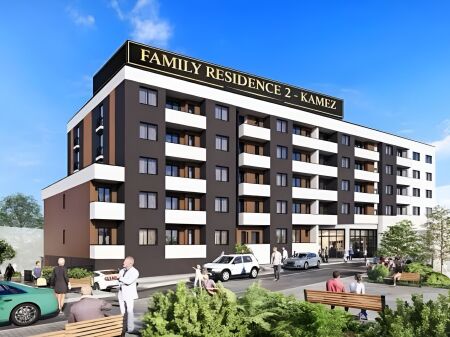 OKAZION‼️800€/m Shitet Apartament 2+1 Family 2 Residence Kamez