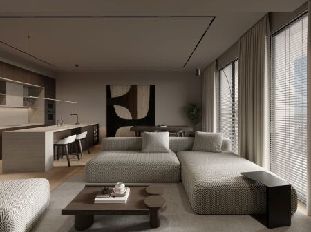 Qira, Apartament 2+1+2, Altana Luxury Residence, Rruga e Kosovarëve, Tiranë.