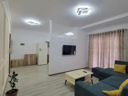 🏢Oxhaku near Eida Fuel station offers for rent 1+1 apartment, furnished 55,000Lek